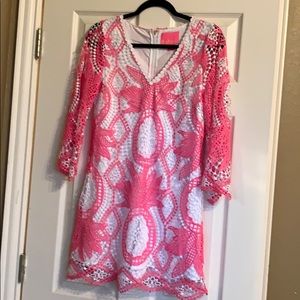 Lilly Pulitzer Juice Stand Lottie Romper sz 4 NWT